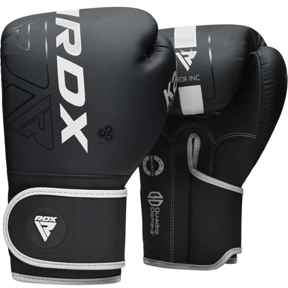 KARA F6 MAT BEYAZ - RDX - BOKS ELDİVENLERİ - MAT BEYAZ - 14 OZ