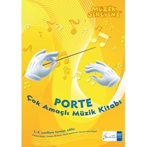 PORTE ÇOK AMAÇLI MÜZİK DEFTERİ 1-4