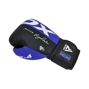 RDX REX F4 BOKS ELDİVENİ - MAVİ/SİYAH - 10 OZ
