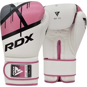 RDX EGO F7 BOKS ELDİVENİ - BEYAZ/PEMBE - 12 OZ