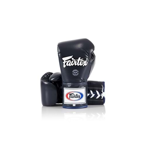 FAIRTEX BGL6 BAĞCIKLI ELDİVEN MAVİ - 10 OZ