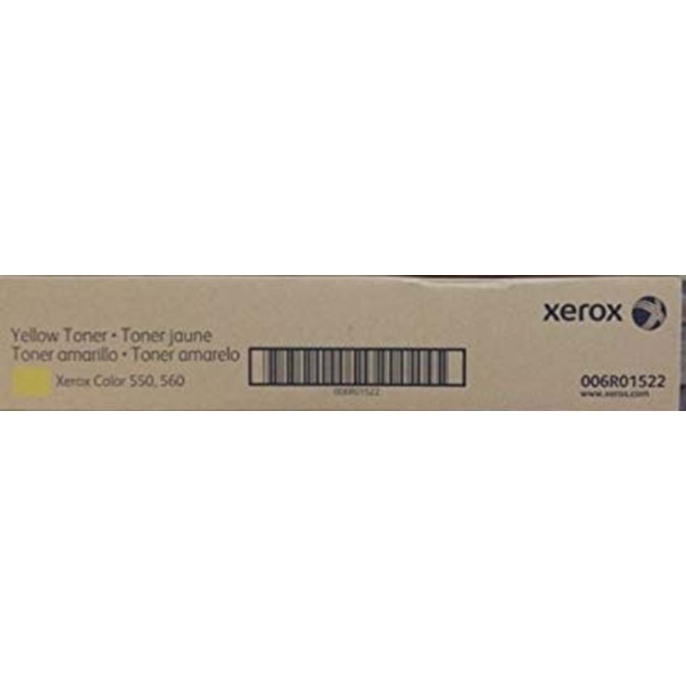XEROX 006R01522 DC 550/560/570 SARI TONER ORJİNAL 34.000 SAYFA