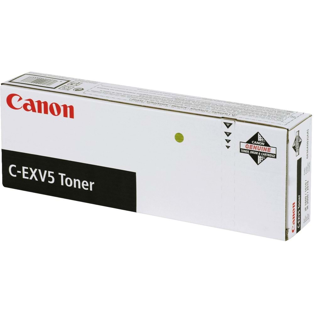 CANON EXV-5 IR-1600-1610-2000-2010-1605 SİYAH TONER ORJİNAL 7.850 SAYFA 6836A002