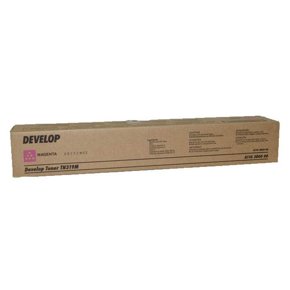 DEVELOP TN-319M İNEO +360 KIRMIZI TONER ORJİNAL 26.000 SAYFA A11G3D0