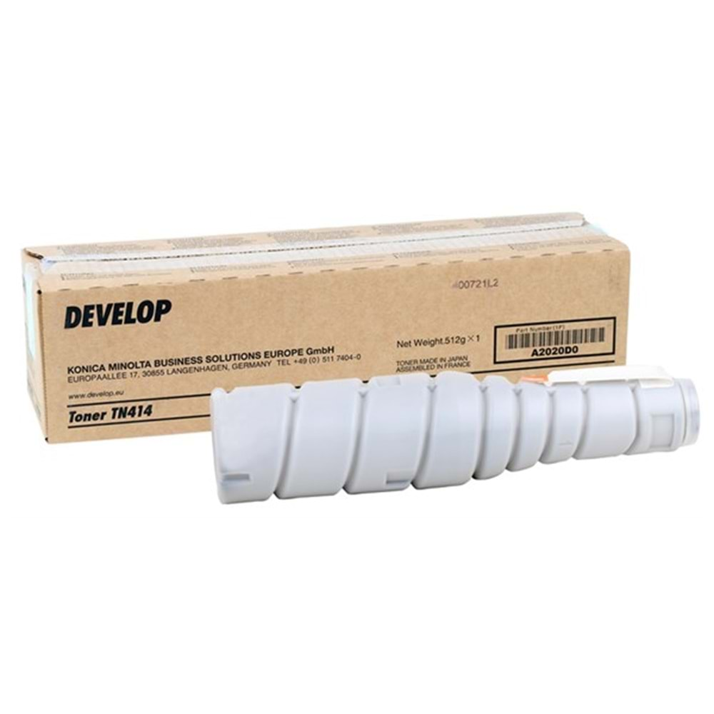 DEVELOP TN-414 INEO +363/423 SİYAH TONER ORJİNAL 25.000 SAYFA A2020D0