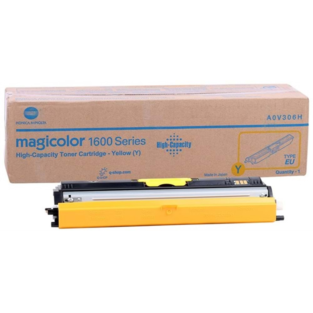 MINOLTA 1600W ORJİNAL SARI TONER 1650EN/1680/1690MF