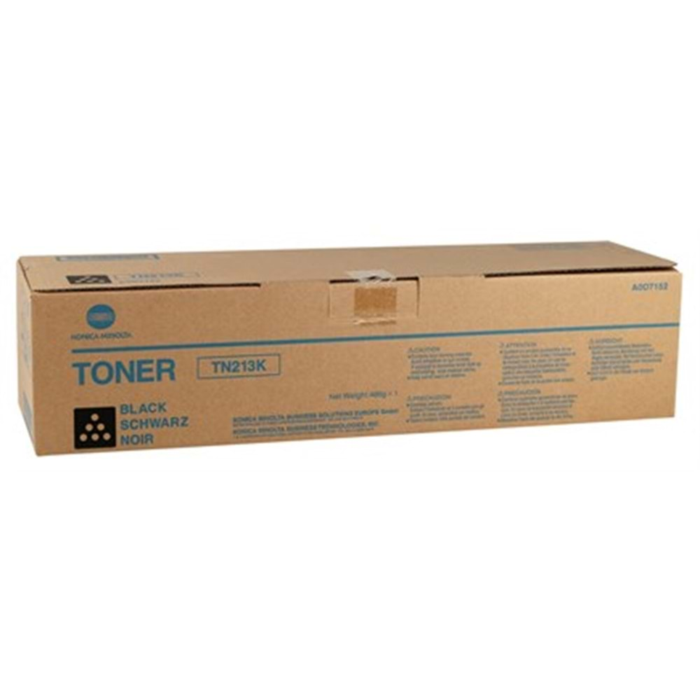 KONICA MINOLTA TN-213K C203/253 SİYAH TONER ORJİNAL 24.500 SAYFA