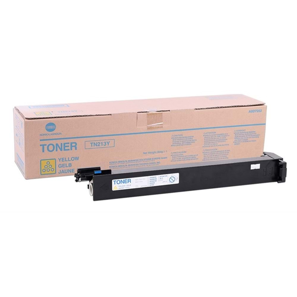 KONICA MINOLTA TN-213Y C203/253 SARI TONER ORJİNAL 19,000 SAYFA