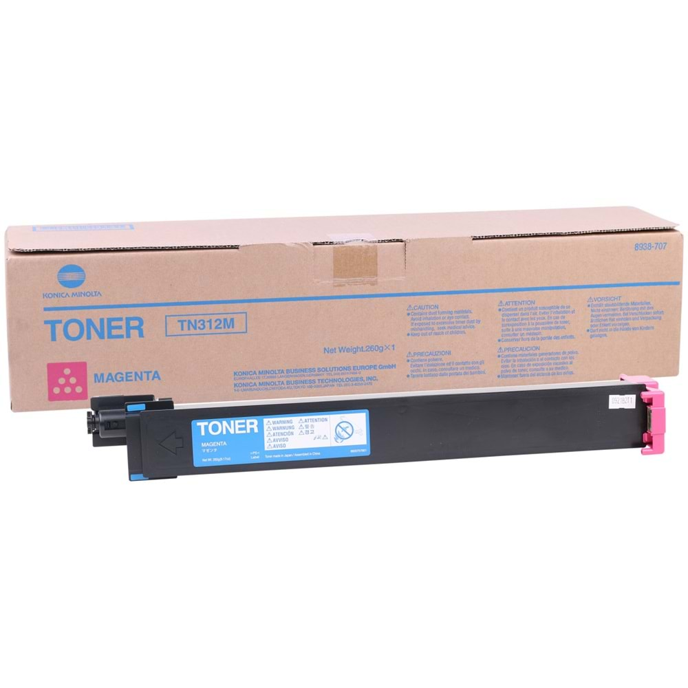 KONICA MINOLTA TN-312M C300/352 KIRMIZI TONER ORJİNAL 12.000 SYF