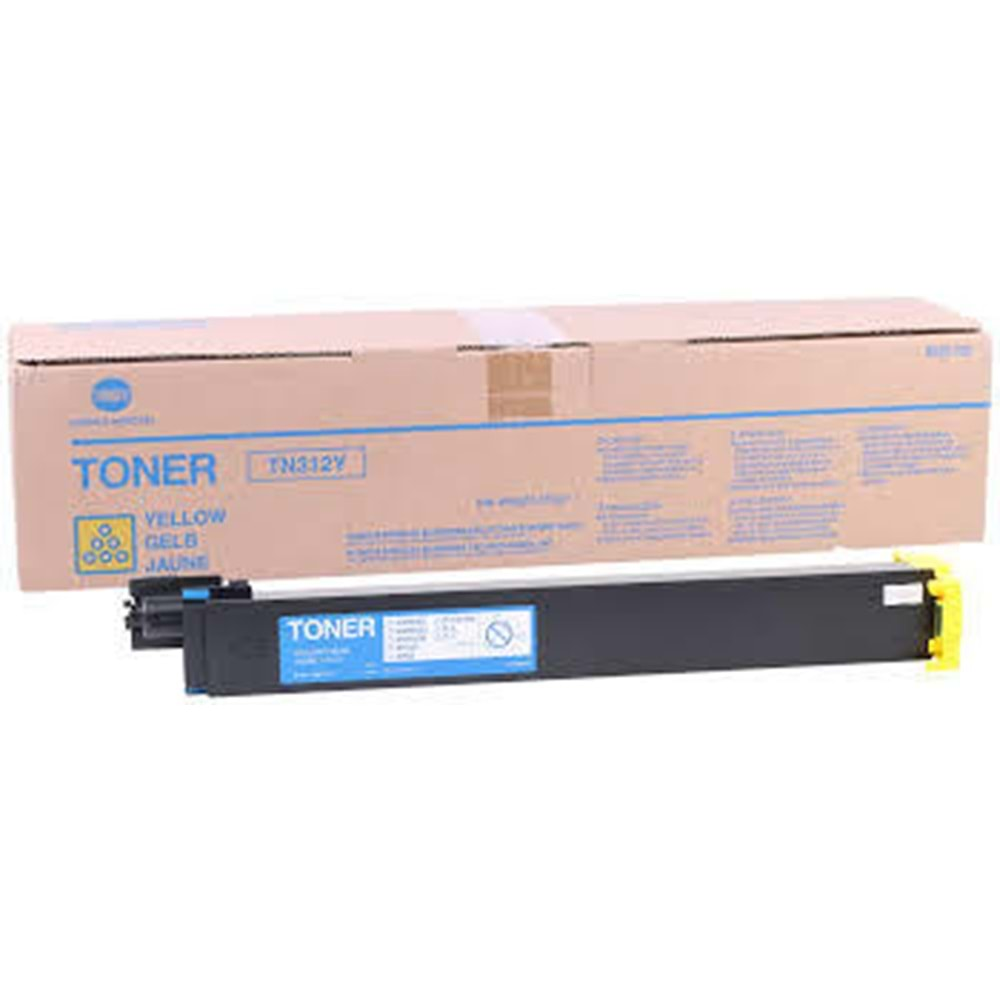 KONICA MINOLTA TN-312Y C300/352 SARI TONER ORJİNAL 12.000 SAYFA