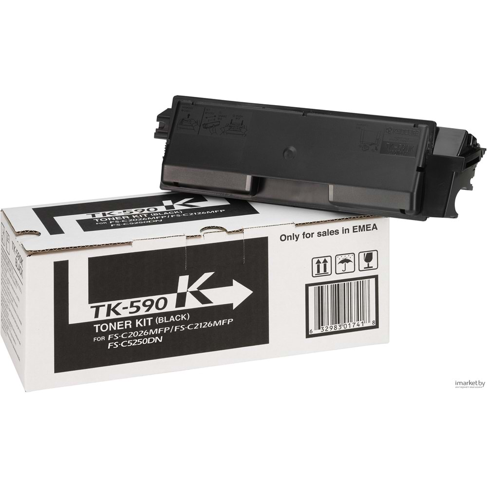 KYOCERA TK-590K FS-C2026/2126/2526/5250 SİYAH TONER ORJİNAL 7.000 SAYFA 1T02KV0NL0