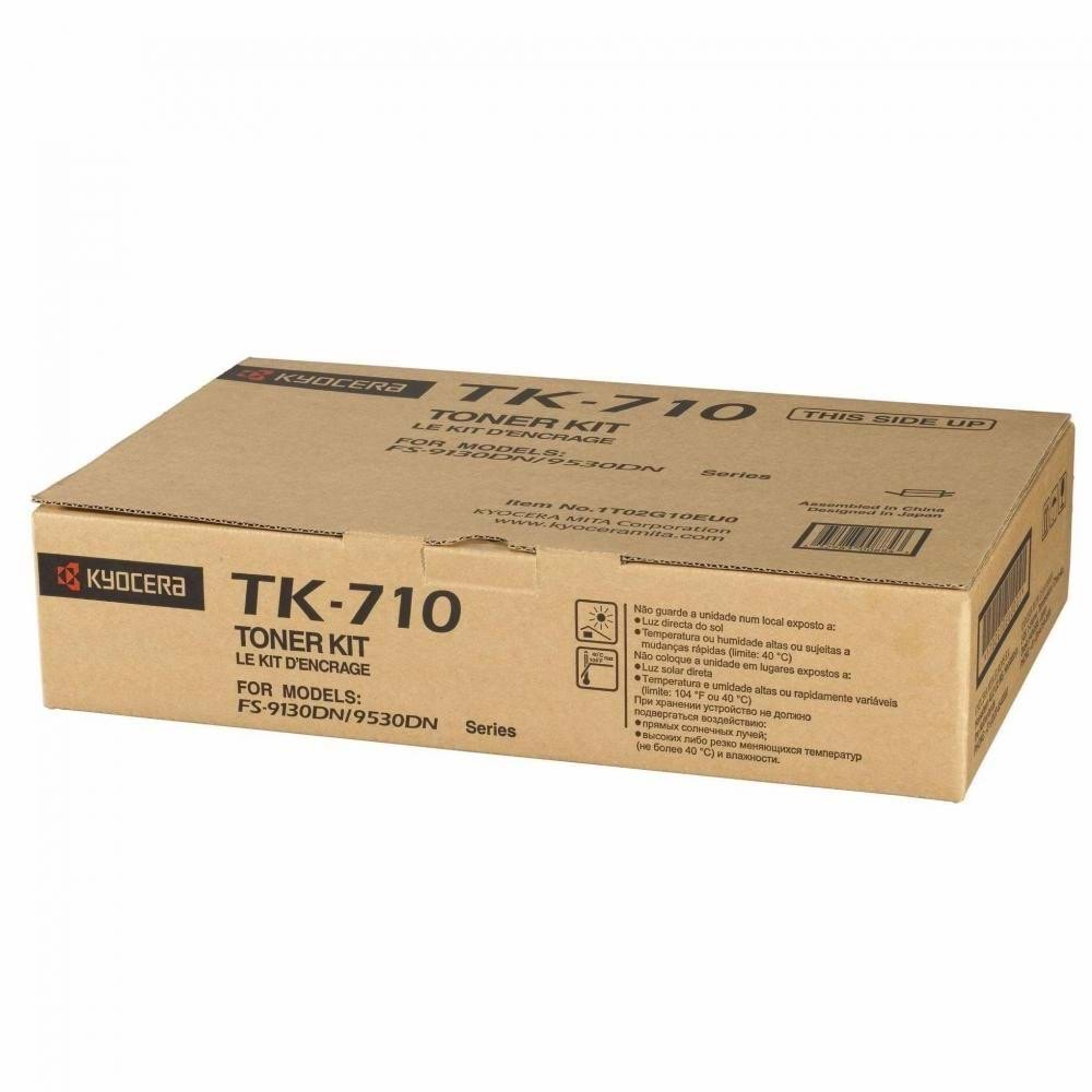 KYOCERA TK-710 FS9130/9530 SİYAH TONER ORJİNAL 40.000 SAYFA 1T02G10EU0