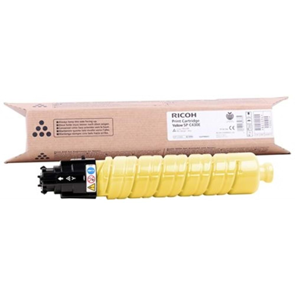 RICOH SP-C430/431/440 SARI TONER ORJİNAL 15.000 SAYFA 821282