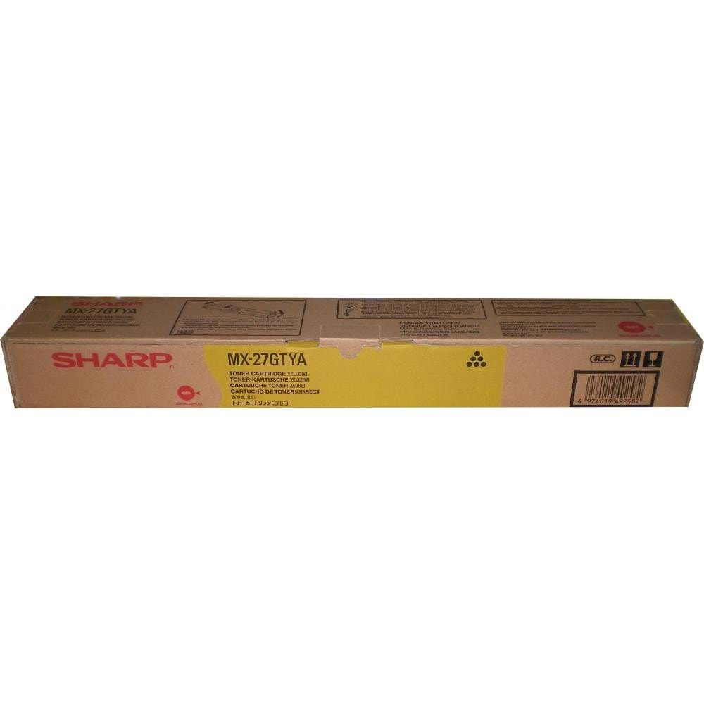 SHARP MX-27GTCA MX-2300/2700/3500/3501/4500/4501 SARI TONER ORJİNAL 15.000 SAYFA