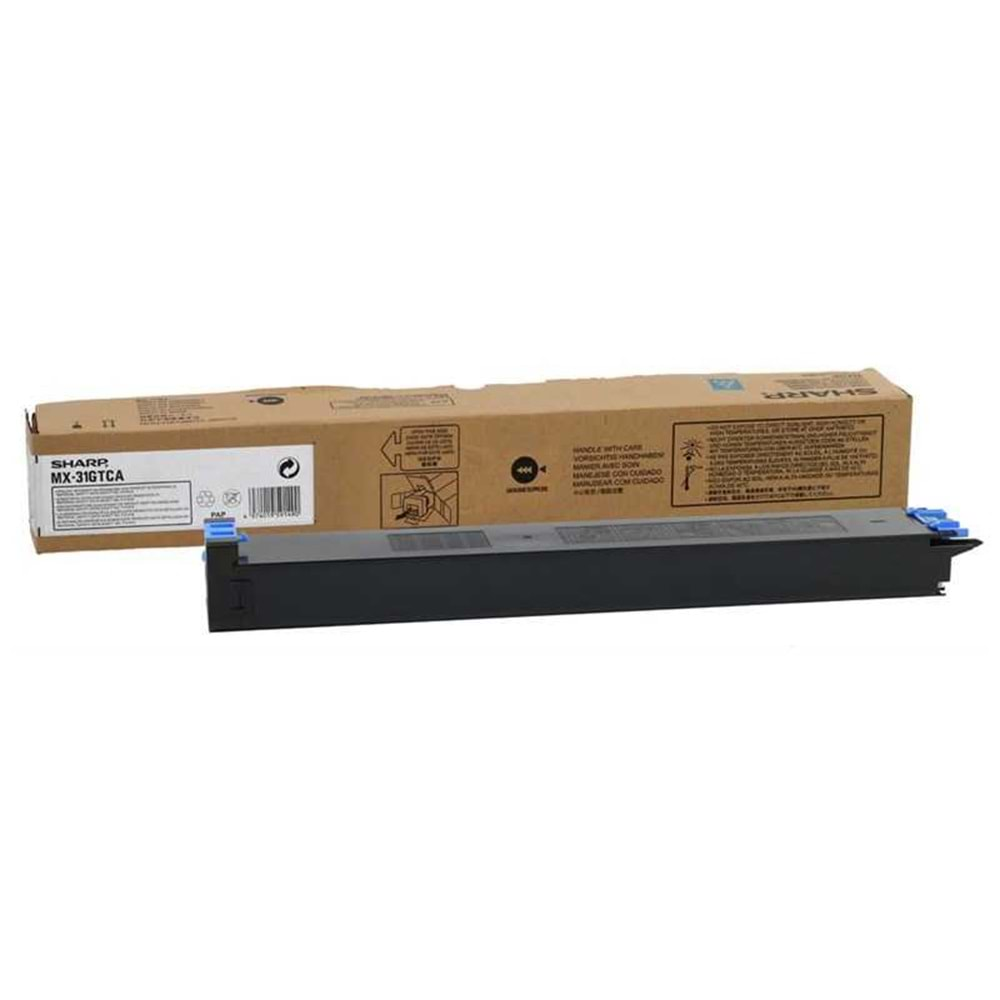 SHARP MX-31GTCA MX2600-2301-3100 MAVİ TONER ORJİNAL 15.000 SAYFA