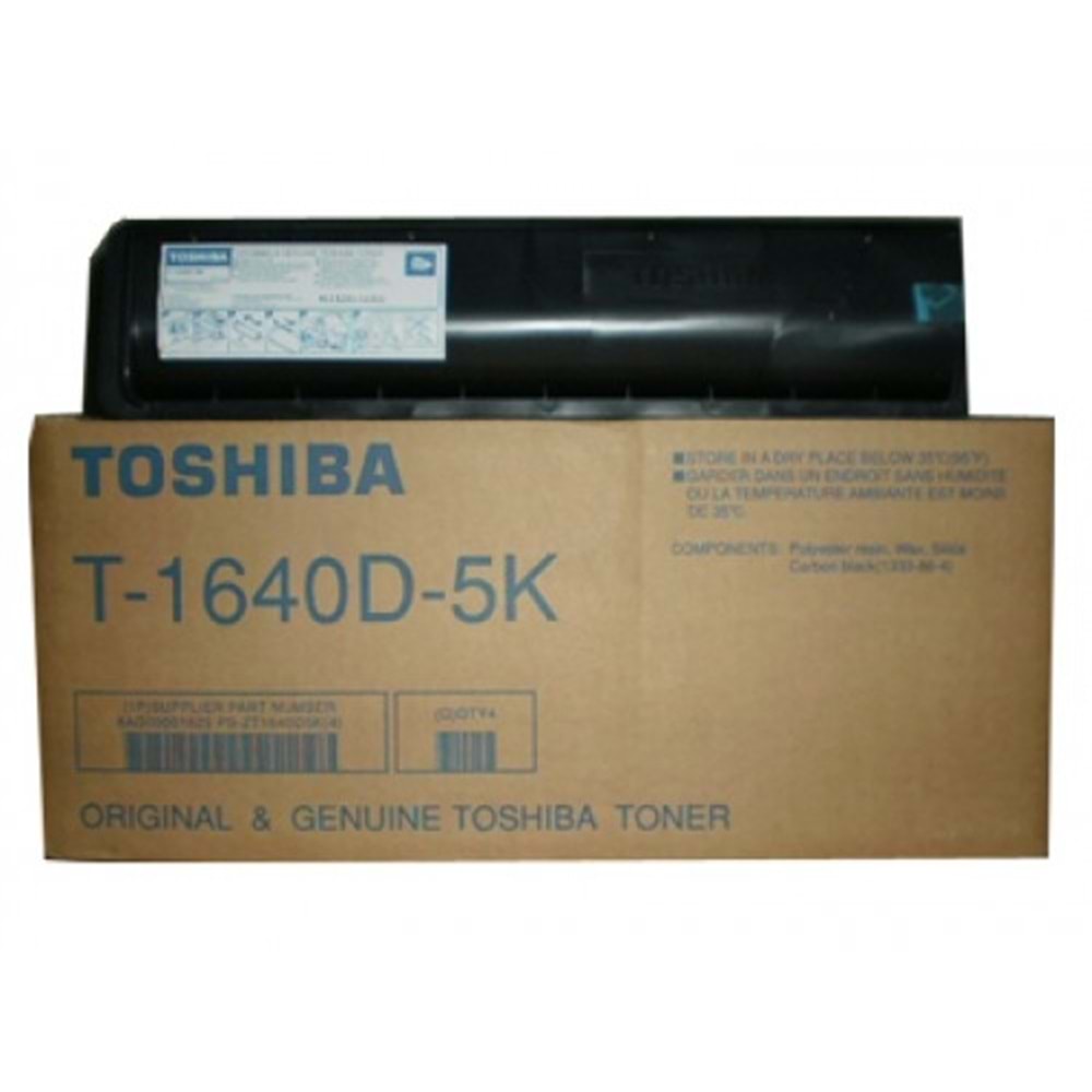 TOSHIBA T1640D ESTD 163/165/167/205/237 SİYAH TONER ORJİNAL 5.000 SAYFA