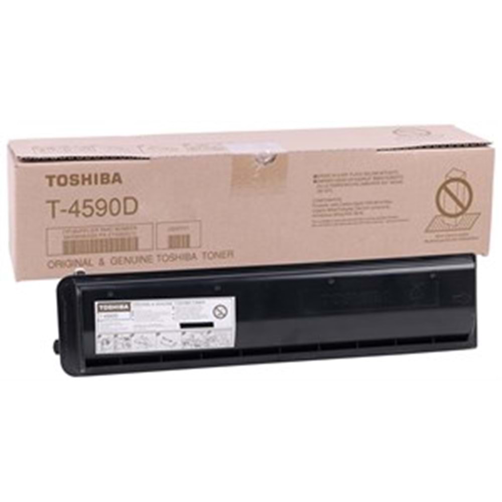 TOSHIBA T-4590DX e-std206/256/306/356/456/506 SİYAH TONER ORJİNAL 36.000 SAYFA