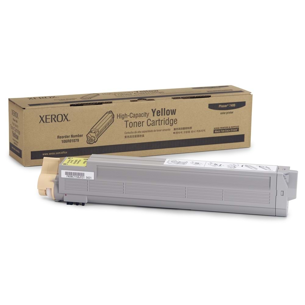 XEROX 106R01079 PHASER 7400 SARI TONER ORJİNAL 18.000 SAYFA