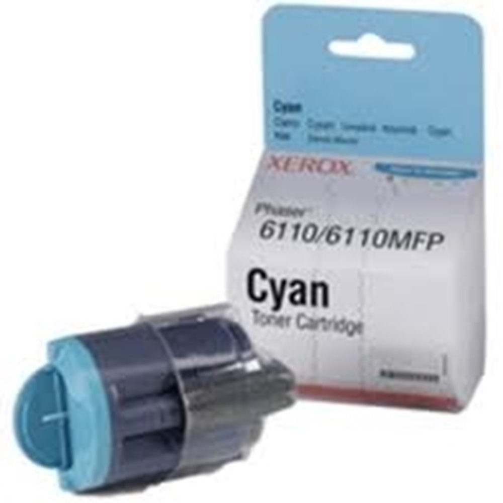 XEROX 106R01206 PHASER 6110 MAVİ TONER ORJİNAL 1.000 SAYFA