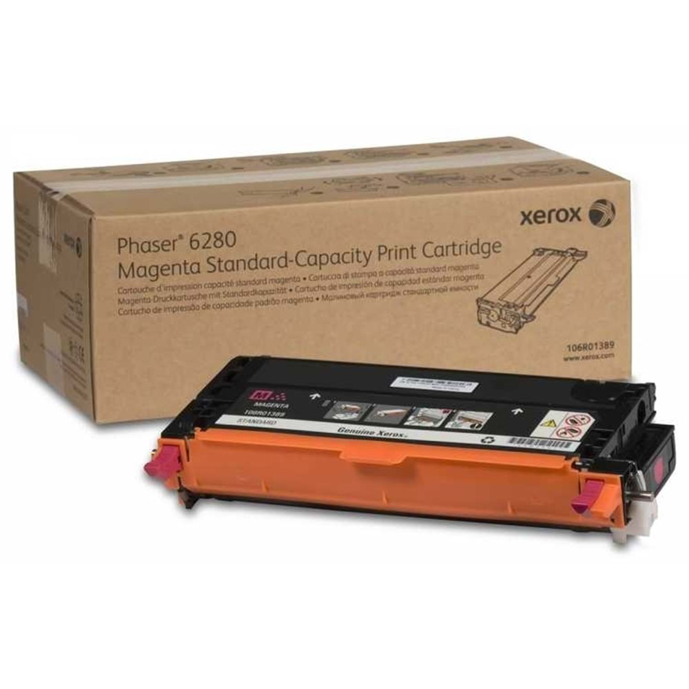 XEROX 106R01389 PHASER 6280 KIRMIZI TONER ORJİNAL 2.200 SAYFA