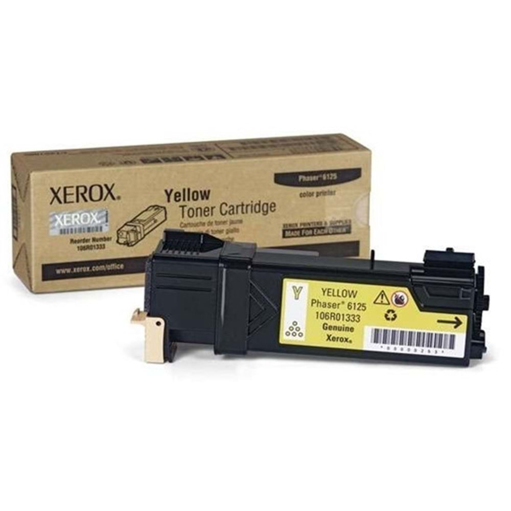 XEROX 106R01458 PHASER 6128 SARI TONER ORJİNAL 2.500 SAYFA