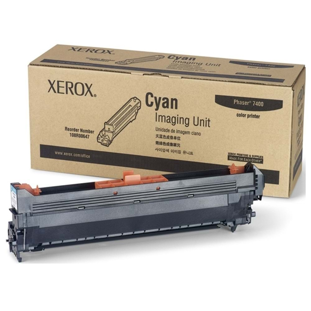 XEROX 108R00647 PHASER 7400 MAVİ DRUM ORJİNAL 30.000 SAYFA