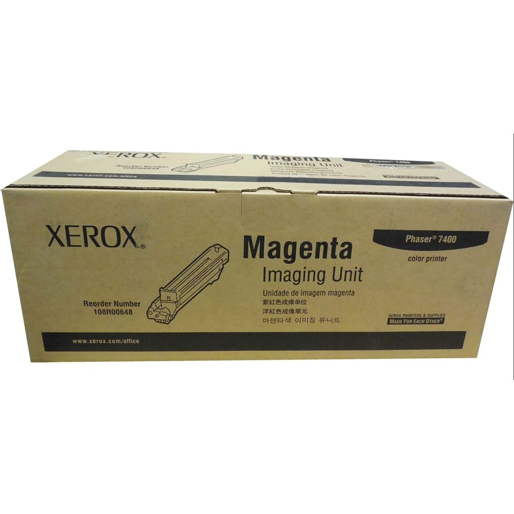 XEROX 108R00648 PHASER 7400 KIRMIZI DRUM ORJİNAL 30.000 SAYFA