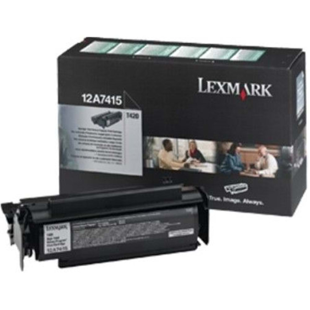 LEXMARK 12A7415 T420 SİYAH TONER ORJİNAL 10.000 SAYFA