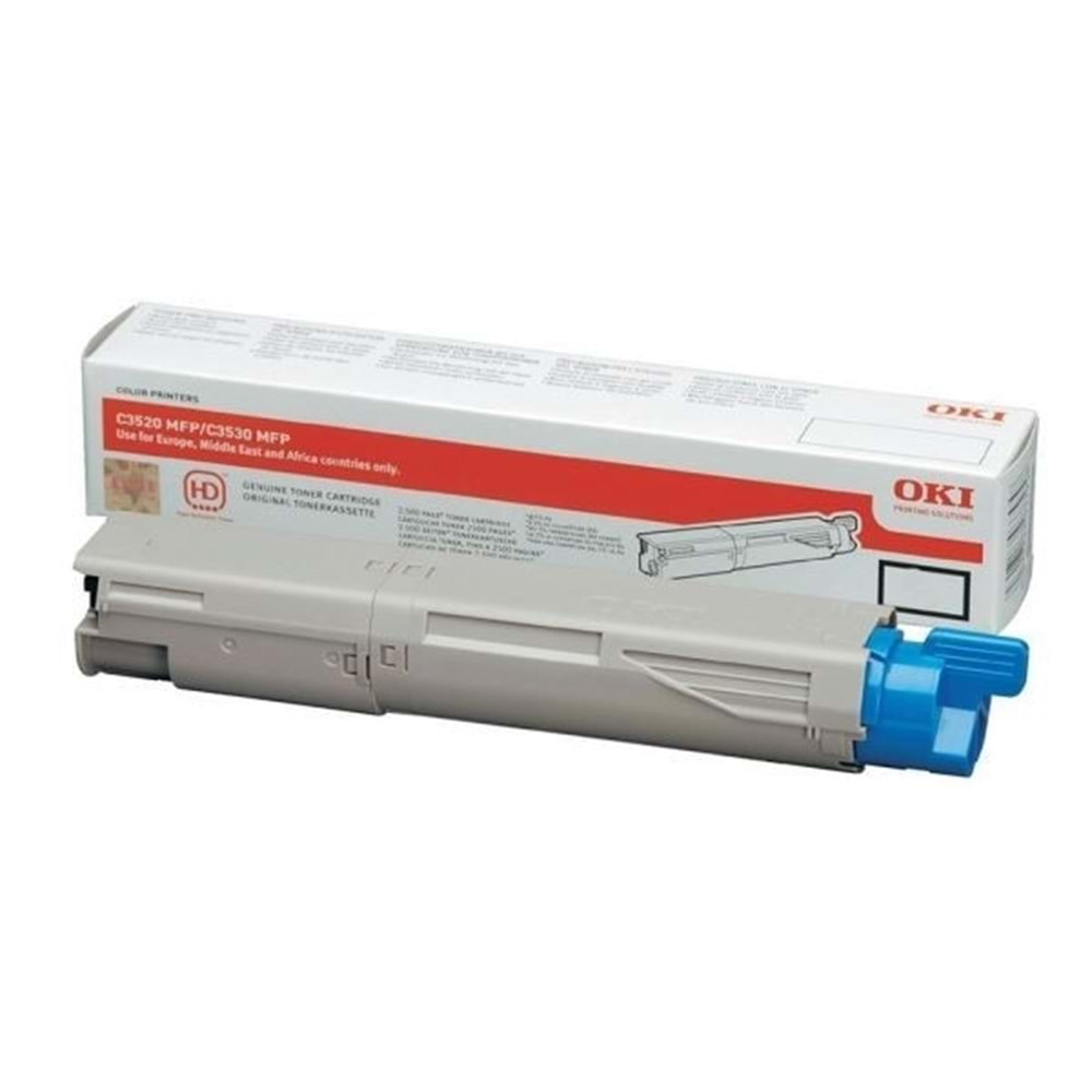 OKI 43459374 C-3520/3530/MC350/360 KIRMIZI TONER ORJİNAL 2.500 SY