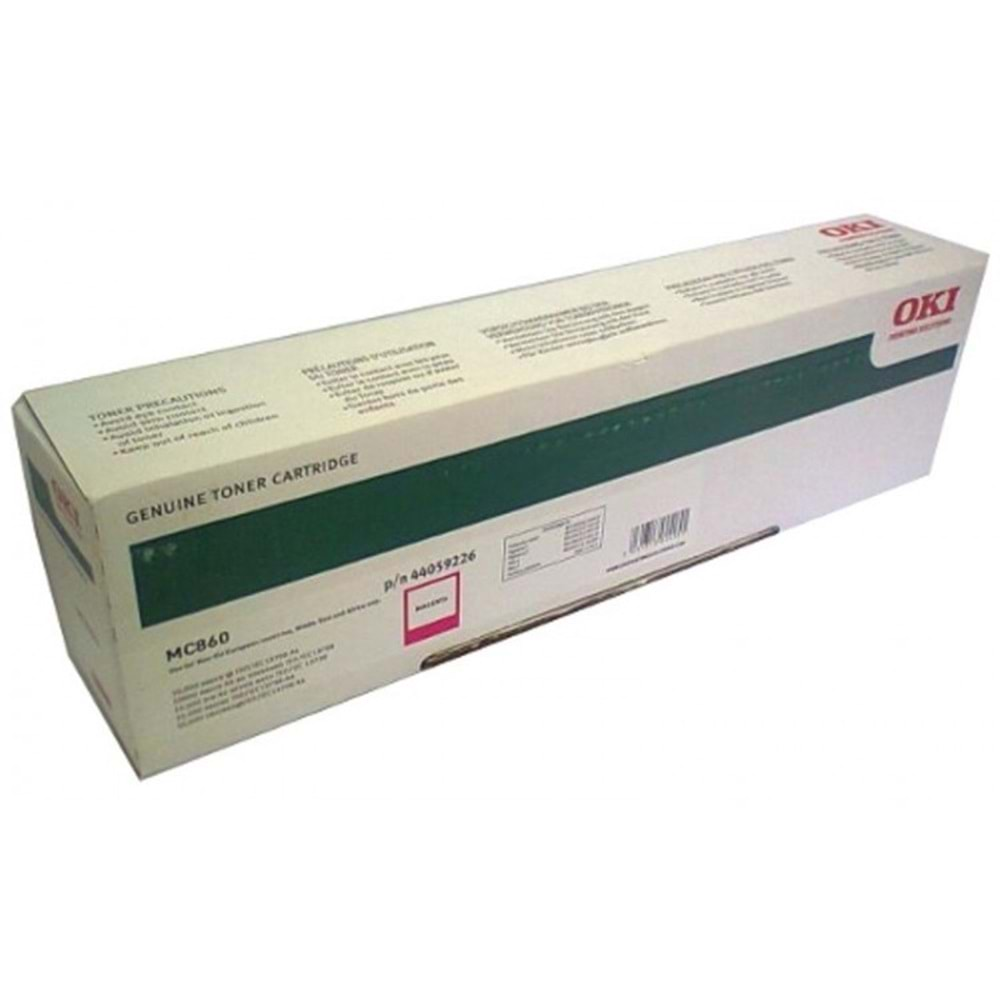 OKI 44059226 MC-860 KIRMIZI TONER ORJİNAL 10.000 SAYFA