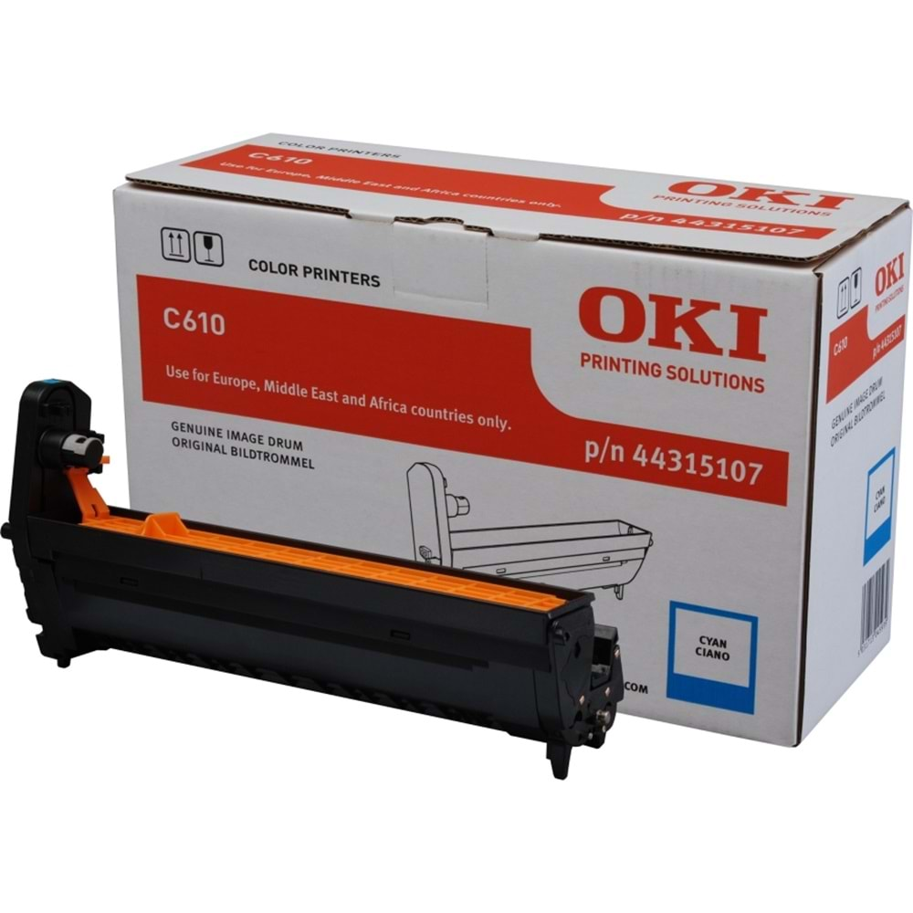 OKI 44315107 C610 MAVİ DRUM ORJİNAL 20.000 SAYFA