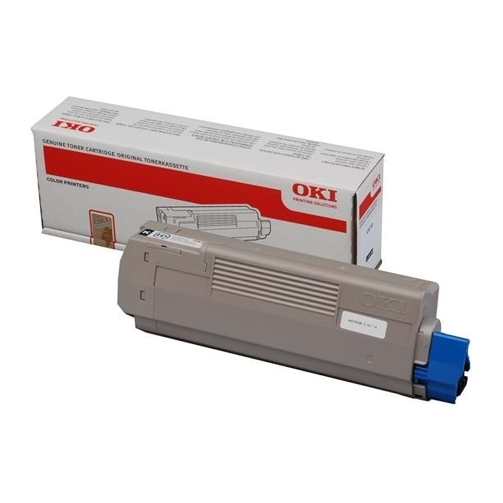 OKI 44315324 C610 SİYAH TONER ORJİNAL 8.000 SAYFA