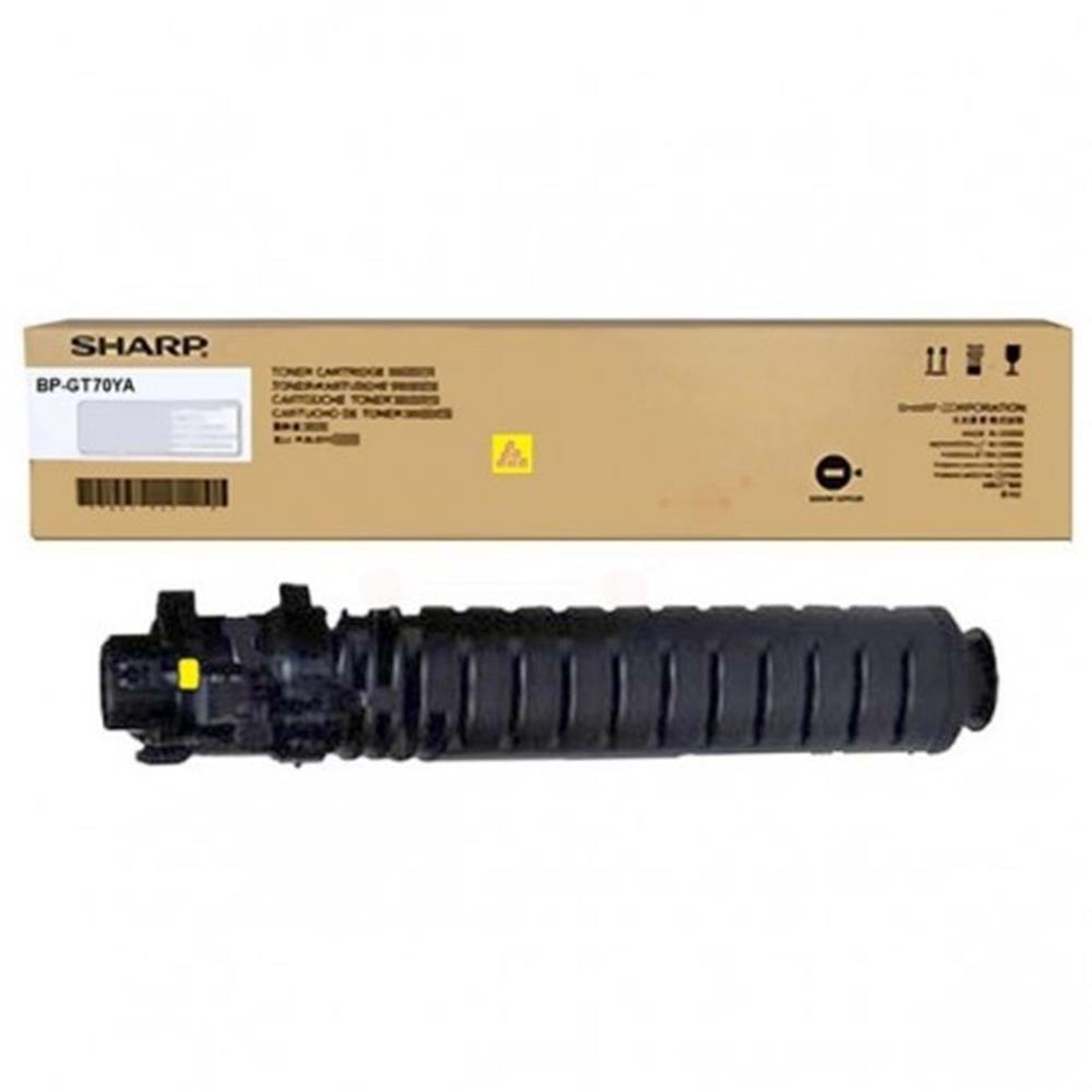 SHARP BP-GT70YA Yellow Sarı Orjinal Fotokopi Toneri BP-50c26-50c31-50c36-50c45-50c55 24.000 Sayfa