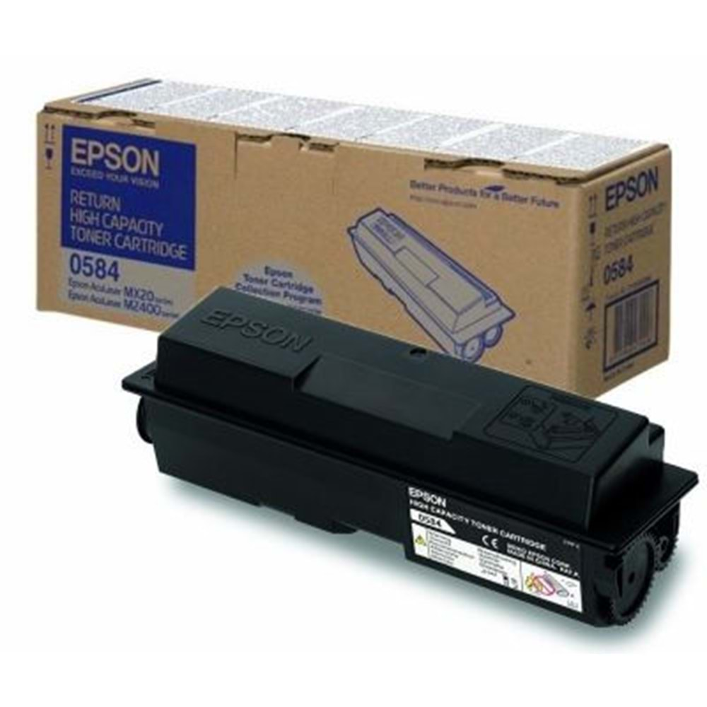 EPSON C13S050584 MX-20/M2400/2300 SİYAH TONER ORJİANL 8.000 SAYFA