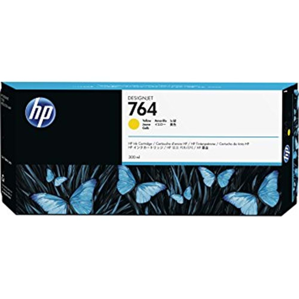 HP C1Q15A (764) T3500 SARI KARTUŞ ORJİNAL 300 ML.