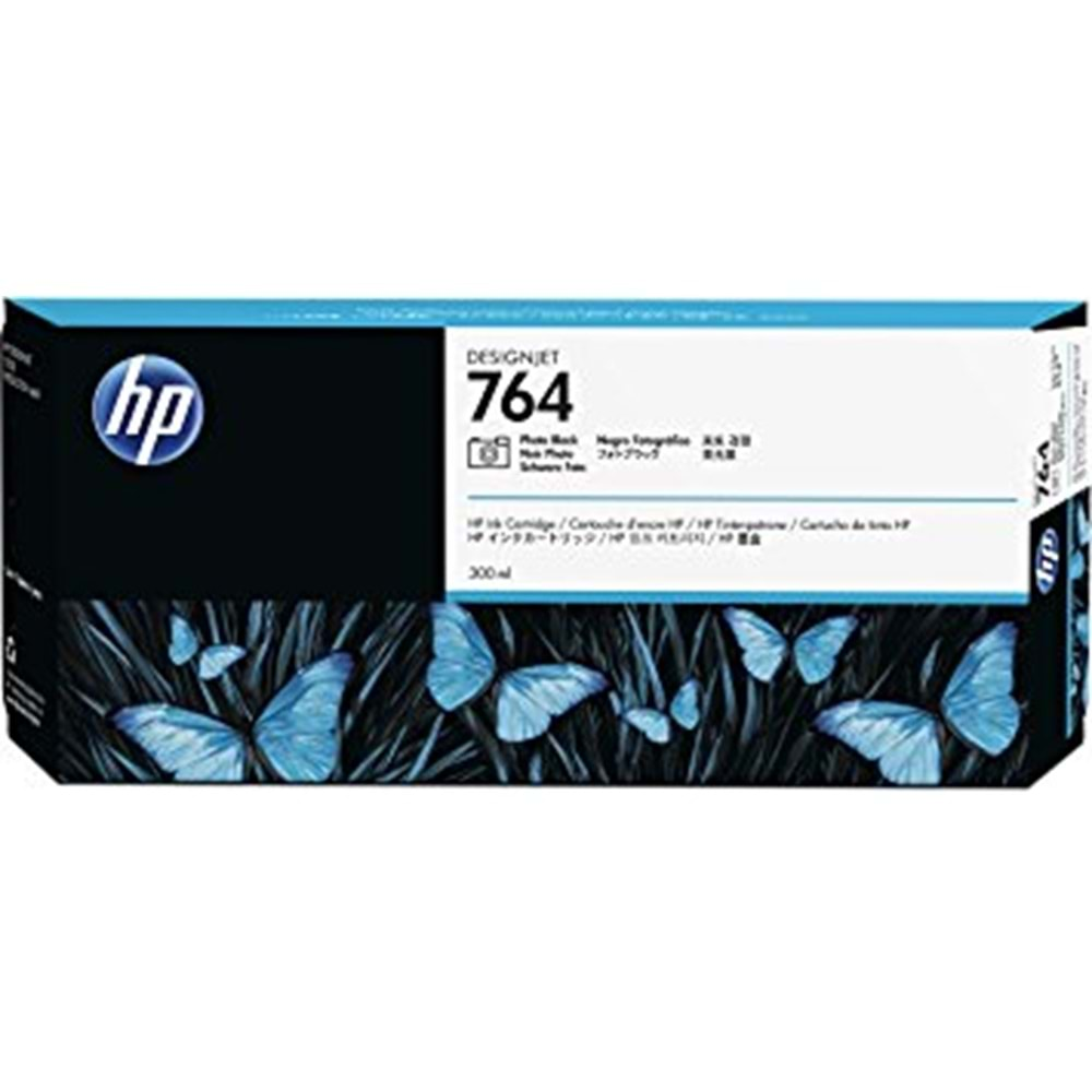 HP C1Q17A (764) T3500 FOTOGRAF SİYAHI KARTUŞ ORJİNAL 300 ML.