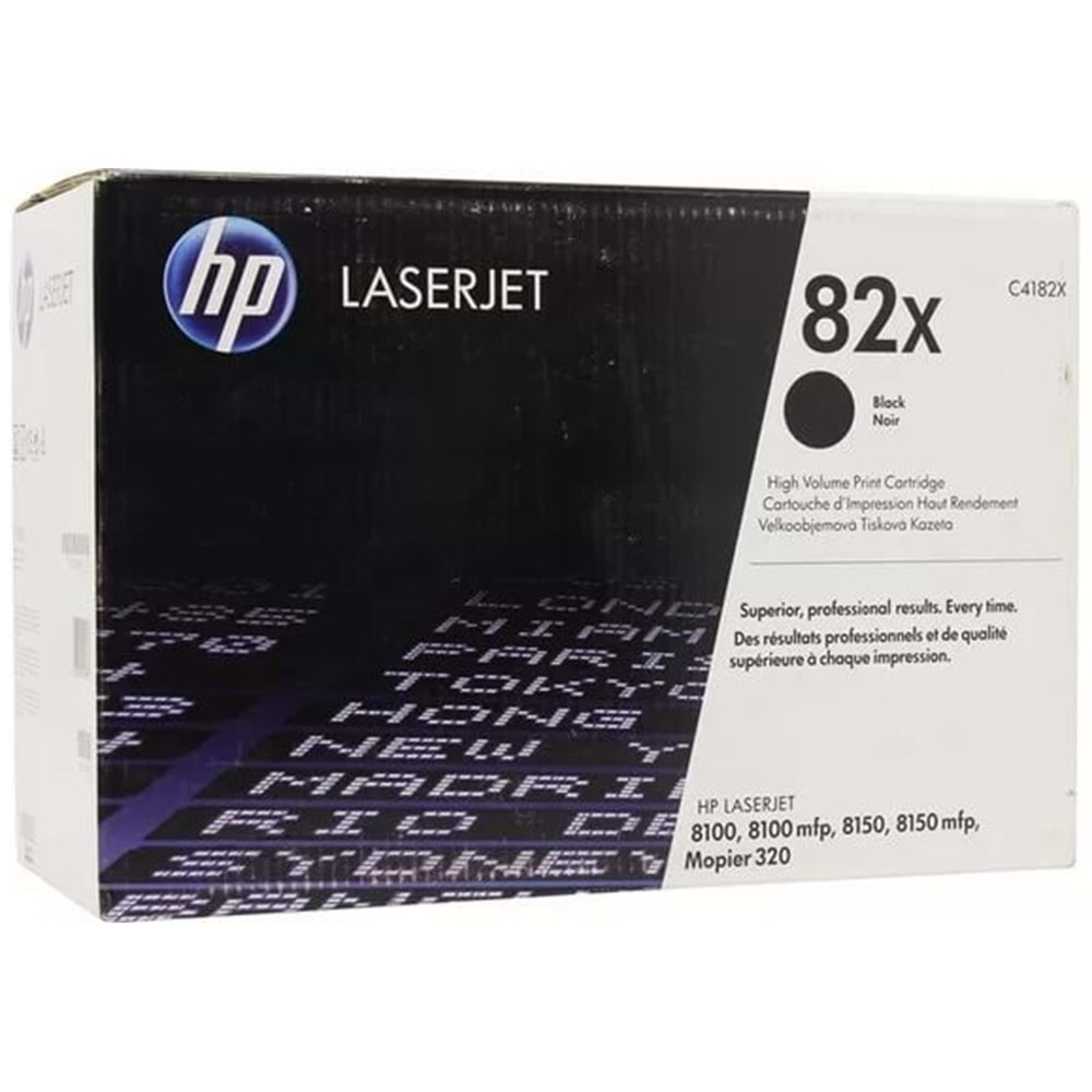 HP C4182X (82X) 8100/8150 LASER TONER ORJİNAL 20.000 SAYFA