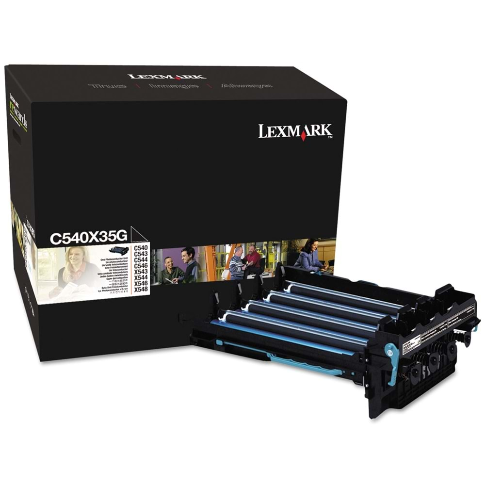 LEXMARK C540X35G C-X 540/543/544/543/544 SİYAH DRUM ORJİNAL 30K