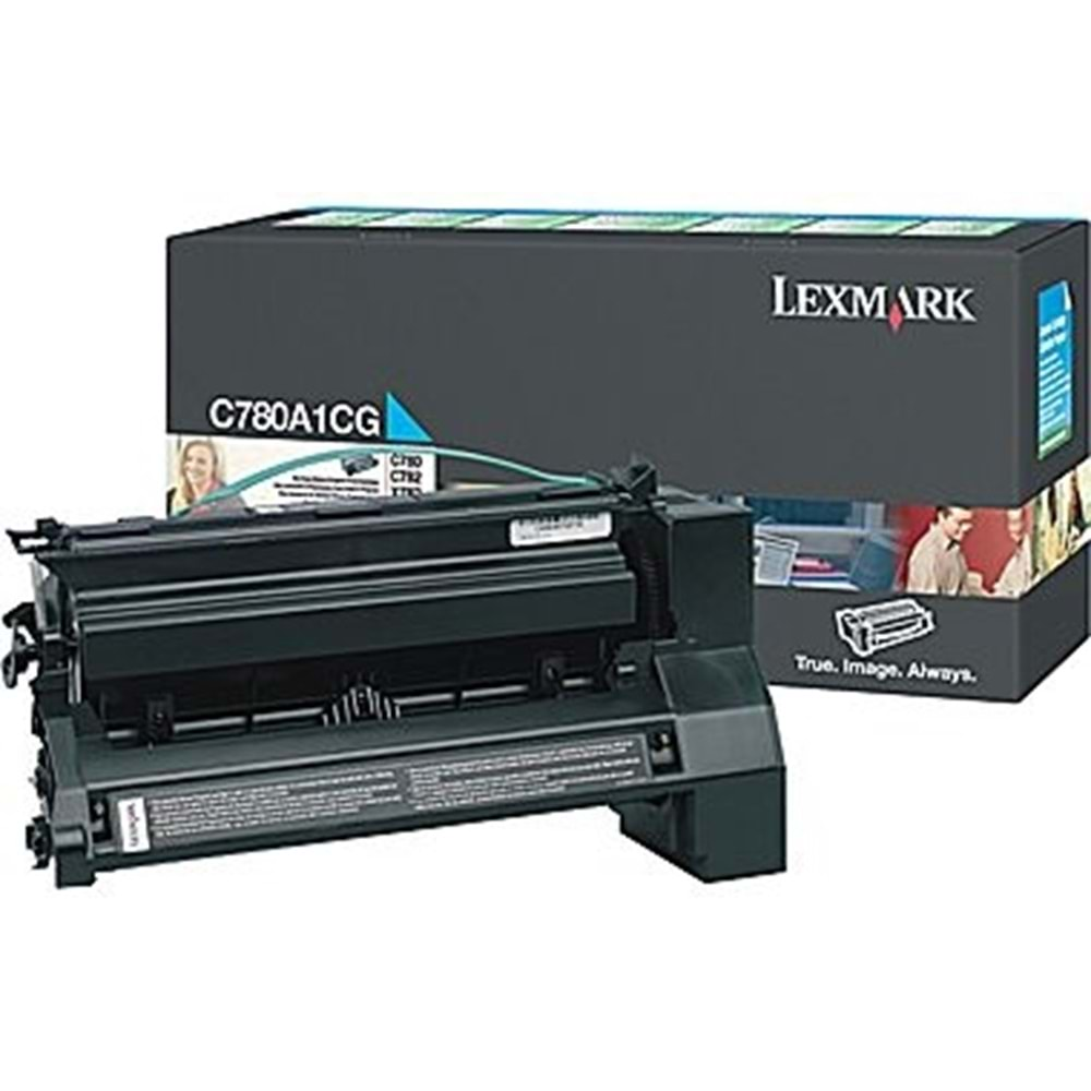 LEXMARK C780A1CG C780/C782/X782 MAVİ TONER ORJİNAL 6.000 SAYFA