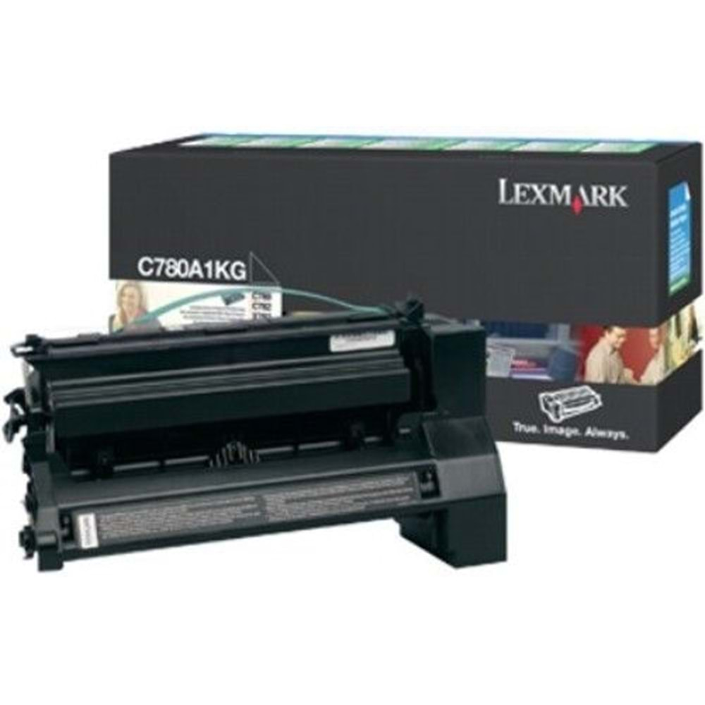 LEXMARK C780A1KG C780/C782/X782 SİYAH TONER ORJİNAL 6.000 SAYFA