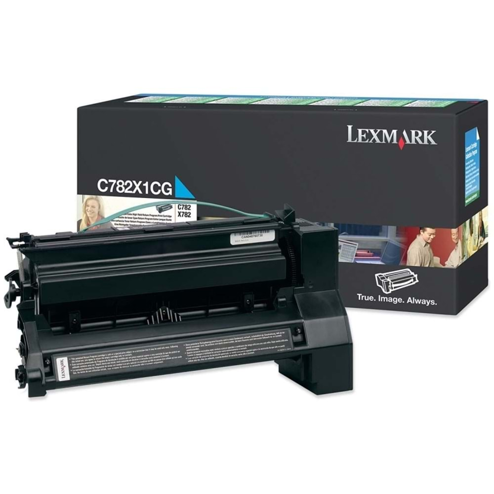 LEXMARK C780X1CG C782/X782 MAVİ TONER ORJİNAL 15.000 SAYFA