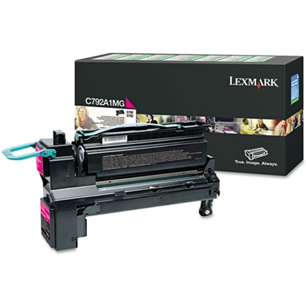 LEXMARK C792A1MG C792/X792 KIRMIZI TONER ORJİNAL 6.000 SAYFA