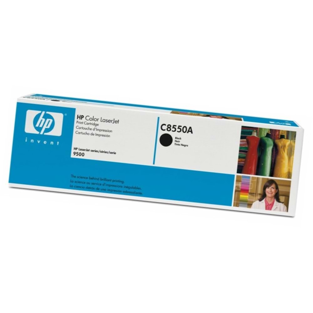 HP C8550A (822A) 9500 SİYAH TONER ORJİNAL 20.000 SAYFA