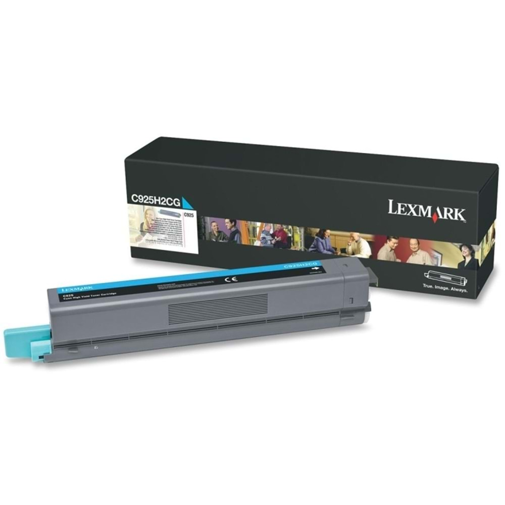 LEXMARK C925H2CG C925 MAVİ TONER ORJİNAL 7.500 SAYFA