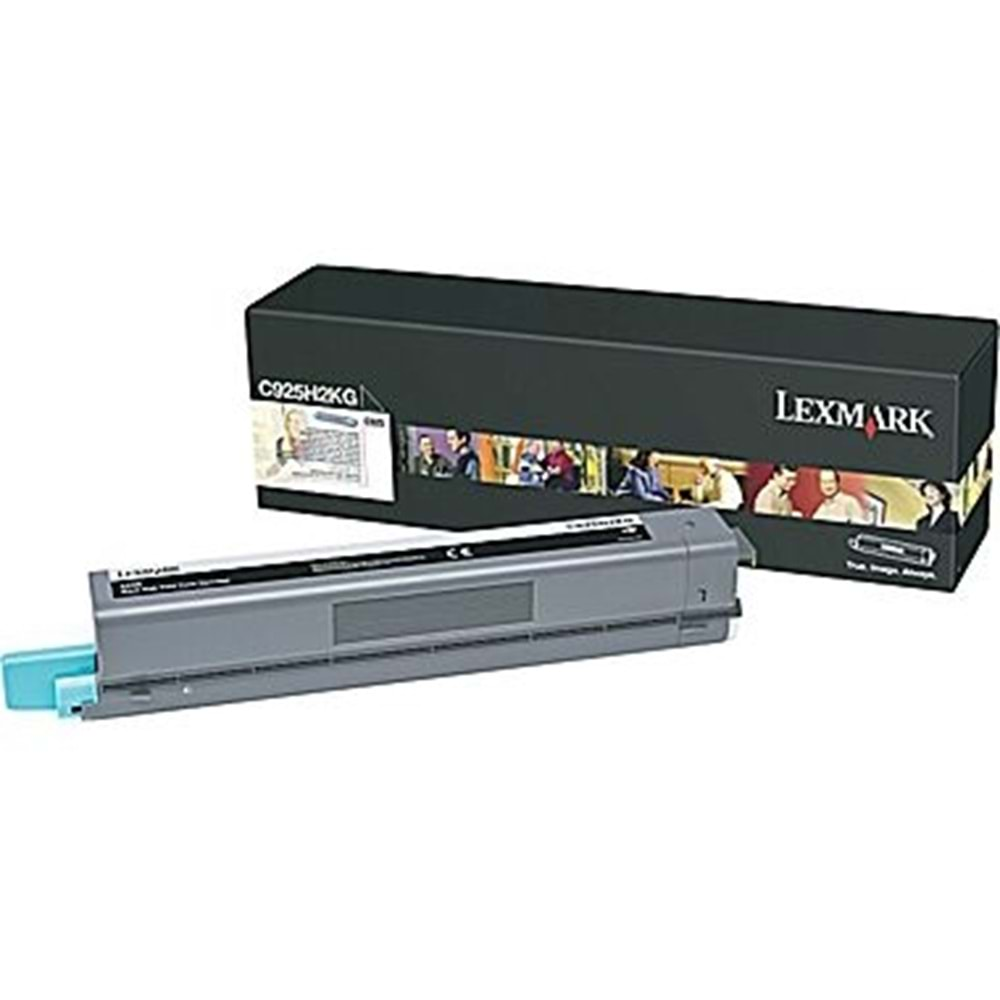 LEXMARK C925H2KG C925 SİYAH TONER ORJİNAL 8.500 SAYFA