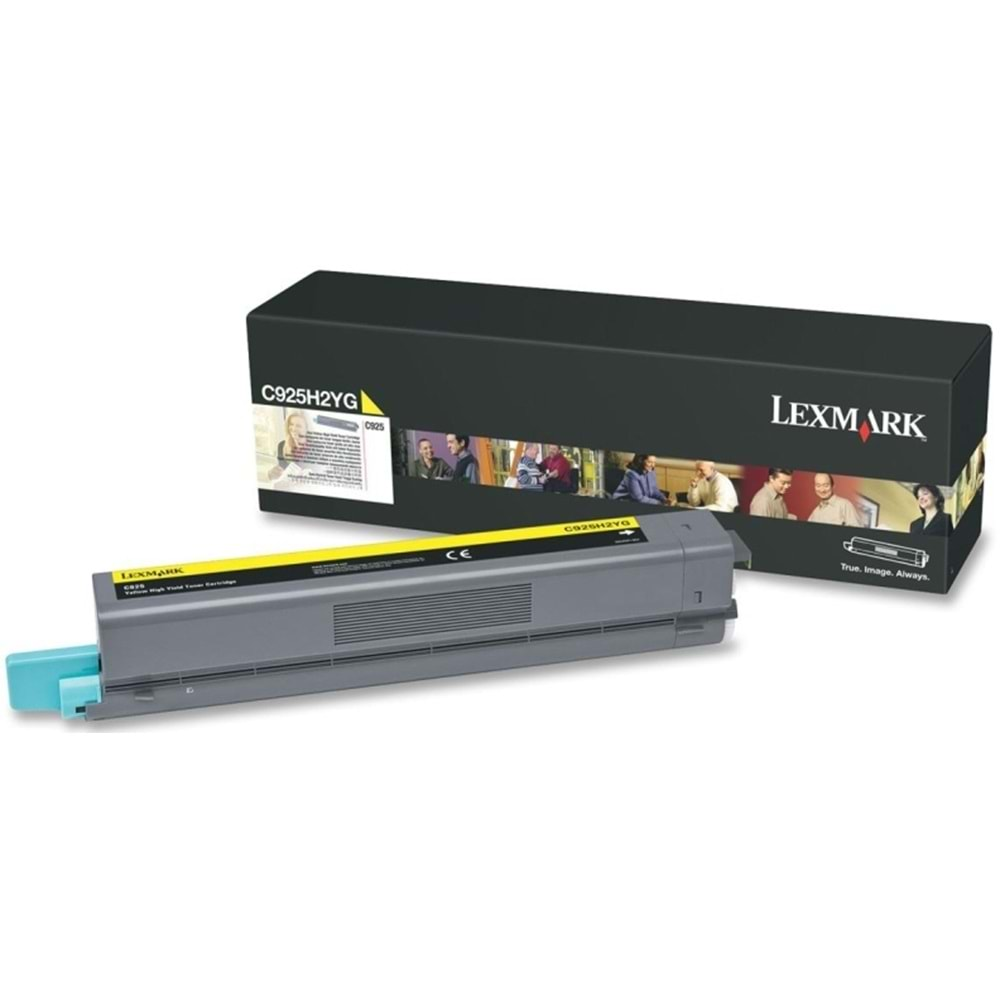 LEXMARK C925H2YG C925 SARI TONER ORJİNAL 7.500 SAYFA