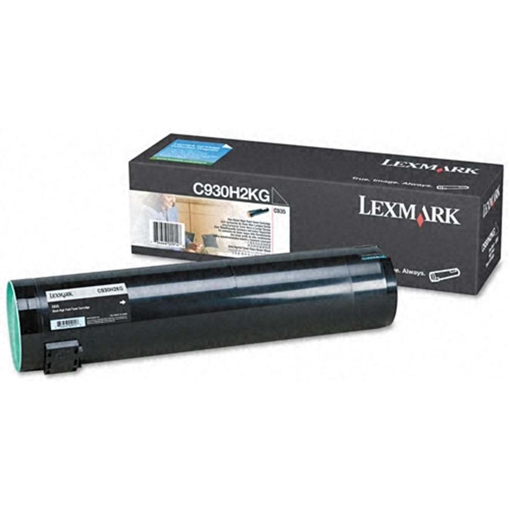 LEXMARK C930H2KG C935 SİYAH TONER ORJİNAL 38.000 SAYFA