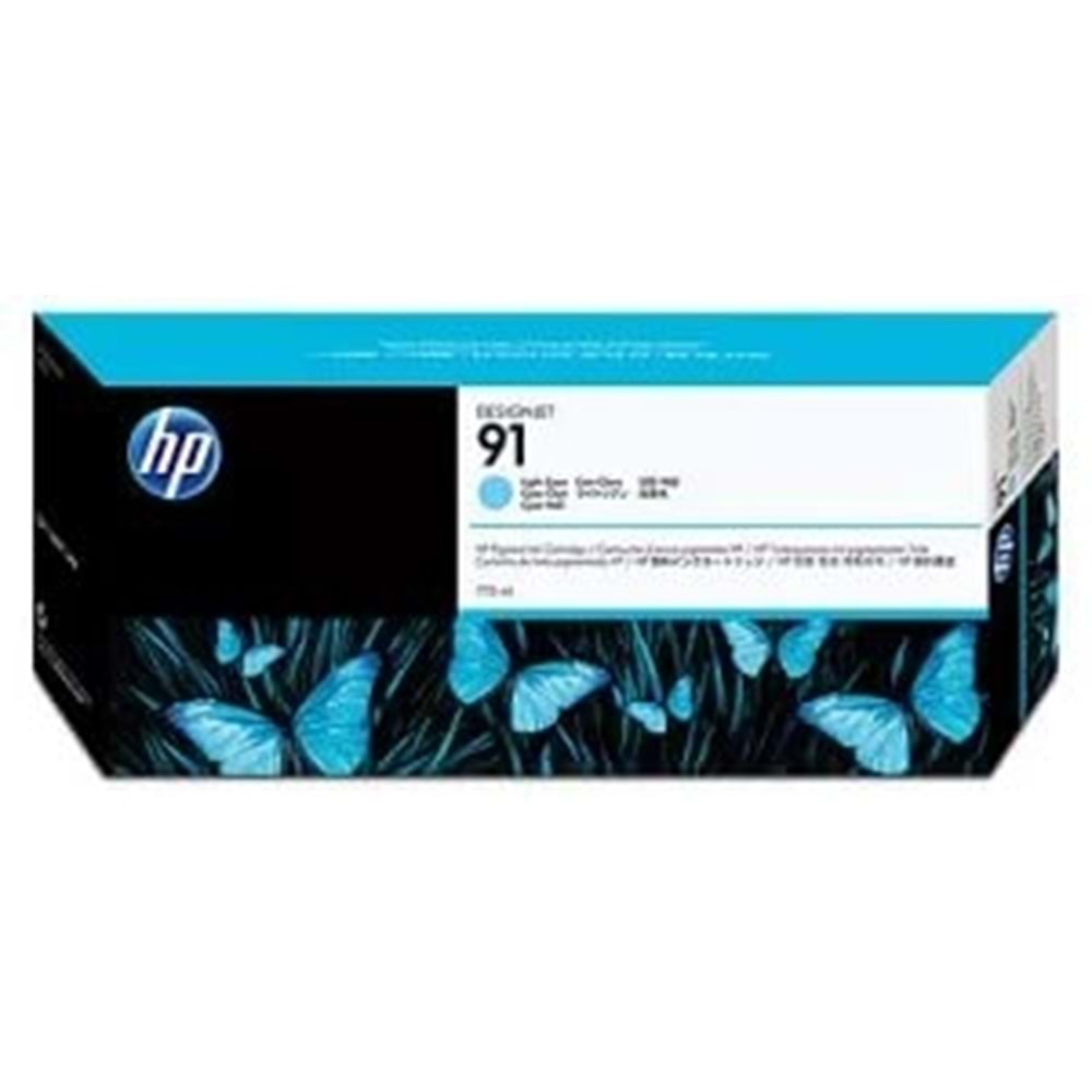 HP C9470A (91) Z6100/Z6100ps AÇIK MAVİ KARTUŞ ORJİNAL 775 ML