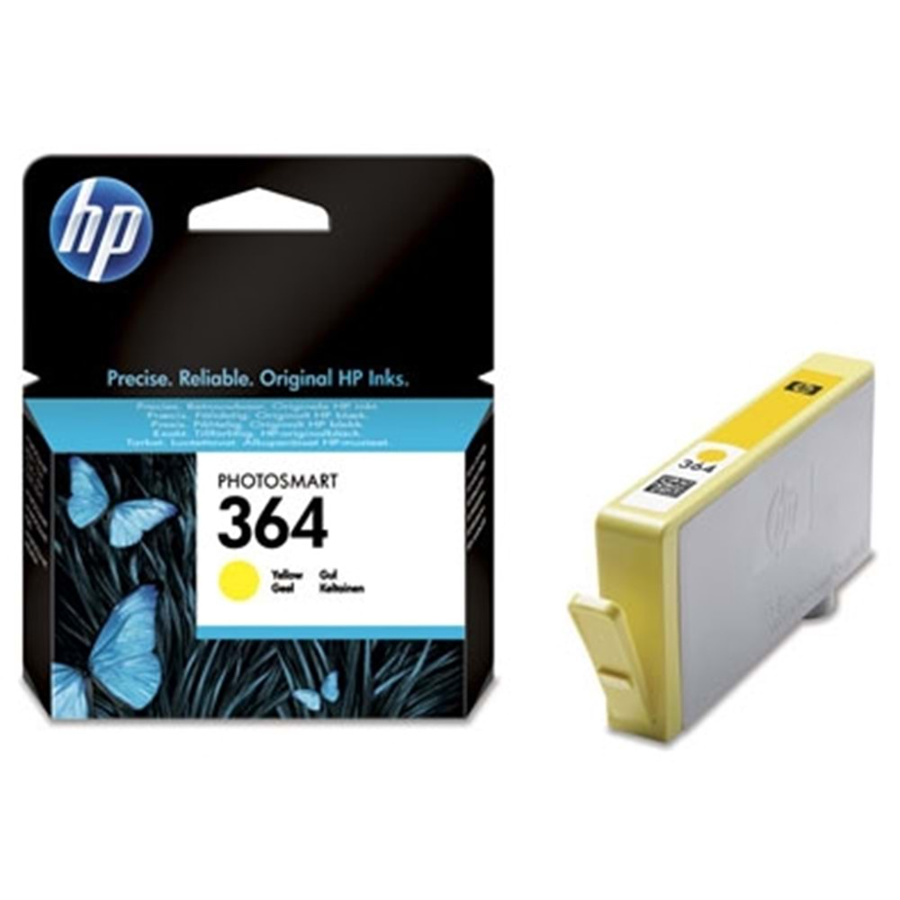 HP CB320EE (364) 3070A/5510/5515/B8550 SARI KARTUŞ ORJİNAL 300 SY