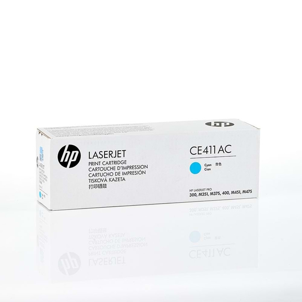 HP CE411AC (305A) M351/375/451/475 MAVİ TONER ORJİNAL 2.600 SAYFA